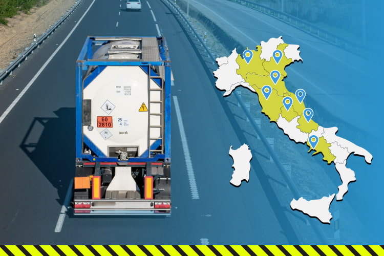 Groupage conto terzi e trasporto ADR: la soluzione integrata per industrie che gestiscono merce pericolosa